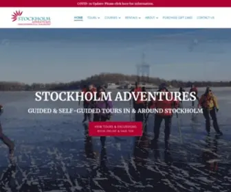 Stockholmadventures.com(Stockholm Adventures) Screenshot