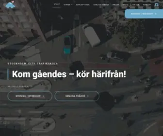 Stockholmcitytrafikskola.se(Kom gåendes) Screenshot