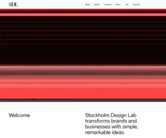 Stockholmdesignlab.se(Stockholm Design Lab) Screenshot