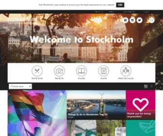 Stockholmtown.com(Stockholms) Screenshot