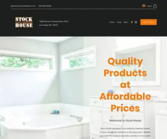 Stockhouseamerica.com(Stock House Cabinets 2 Flooring) Screenshot