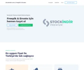 Stockindir.com(Premium içerik indirme sitesi) Screenshot