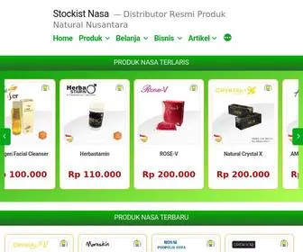 Stockistnasa.com(Stockist Nasa) Screenshot