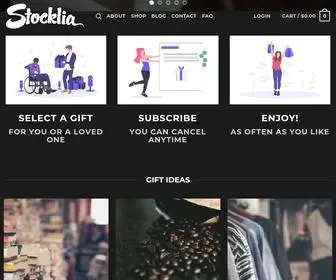 Stocklia.com(Unique Gift Ideas) Screenshot