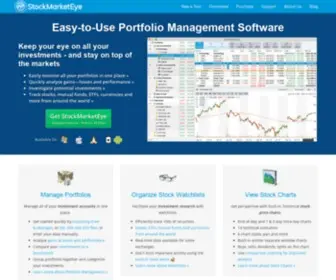 Stockmarketeye.com(Stop spending hours in your portfolio spreadsheets stockmarketeye) Screenshot