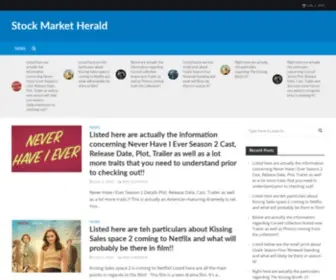 Stockmarketherald.com(Stock Market Herald) Screenshot