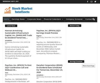 Stockmarketintellects.com(Realtime Business News) Screenshot