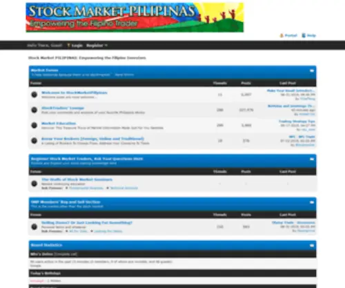 Stockmarketpilipinas.com(Stock Market PILIPINAS) Screenshot