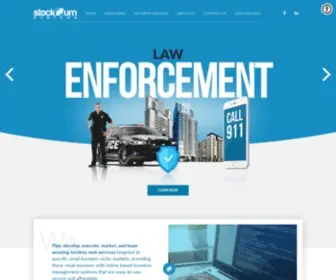 Stocknum.com(Corporate Security Solutions by stockNum Systems) Screenshot