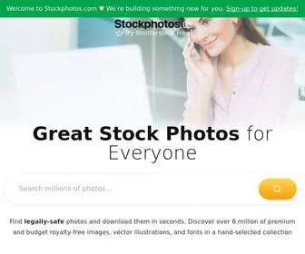 Stockphotos.com(The friendly stock agency with millions of essential images) Screenshot