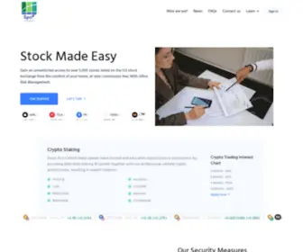 Stockpickcentral.com(A better way to earn through the stock & crypto market) Screenshot