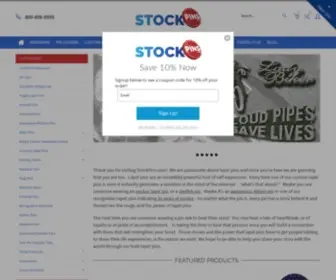 Stockpins.com(Bulk Lapel Pins) Screenshot