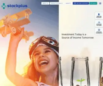 Stockplus.co.in(Stockplus Broking & Advisory Services) Screenshot