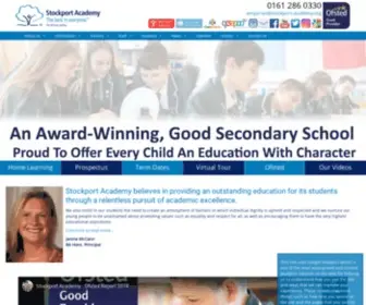 Stockport-Academy.org(Stockport Academy) Screenshot