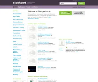 Stockport.co.uk(Stockport Hotels) Screenshot