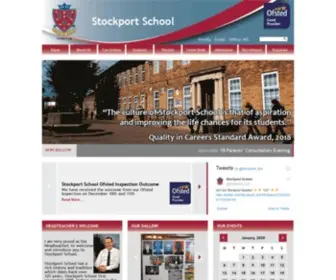 Stockportschool.net(Stockport School) Screenshot