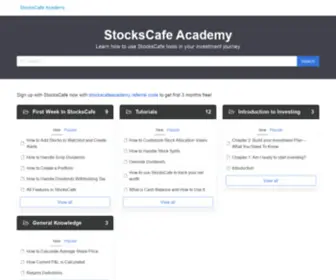 Stockscafe.academy(StocksCafe Academy) Screenshot