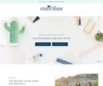 Stockshowboutique.com(Create an Ecommerce Website and Sell Online) Screenshot