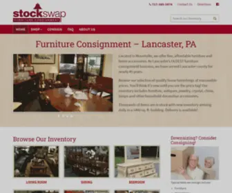 Stockswapfurniture.com(Lancaster, PA) Screenshot