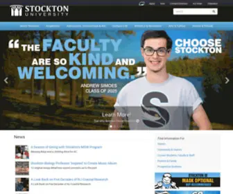 Stockton.edu(Stockton University) Screenshot