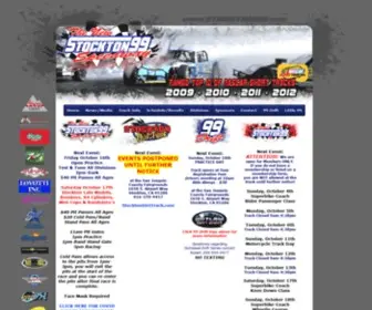 Stockton99.com(The Official Website of The New Stockton 99 Speedway) Screenshot