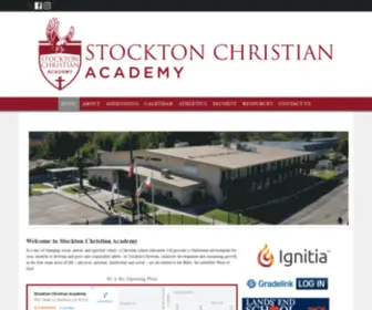 Stocktonacademy.org(Stockton Christian Academy) Screenshot