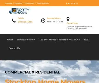 Stocktonhomemovers.com(Stockton home movers) Screenshot