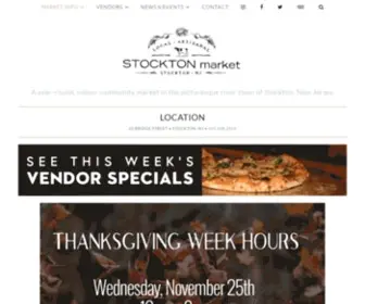 Stocktonmarket.com(Stockton Market Information) Screenshot