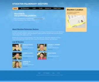 Stocktonpulmonarydoctors.com(Stocktonpulmonarydoctors) Screenshot