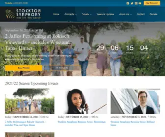 Stocktonsymphony.org(Stocktonsymphony) Screenshot