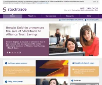 Stocktradebroking.co.uk(Stocktrade) Screenshot