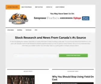 Stocktrades.ca(Equity Research) Screenshot