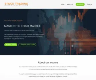 Stocktradingacademy.com(Stock Trading Bootcamp) Screenshot