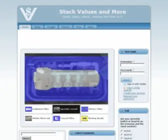 Stockvalues.org(Site off) Screenshot