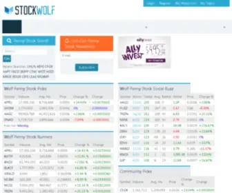 Stockwolf.com(Stockwolf) Screenshot