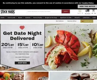 Stockyards.com(Stock Yards Prime Steaks & Meats) Screenshot