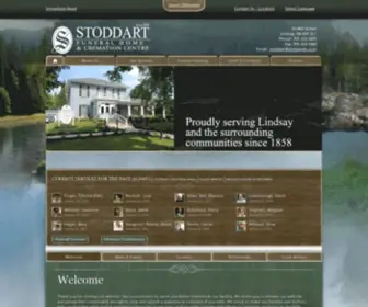 Stoddartfuneralhome.com(Stoddartfuneralhome) Screenshot