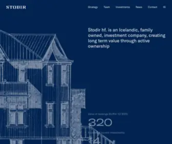 Stodir.com(Stoðir) Screenshot