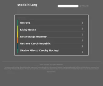 Stodolni.org(Stodolni) Screenshot