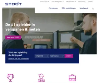 Stodt.nl(De technische bedrijfsopleider van Nederland) Screenshot