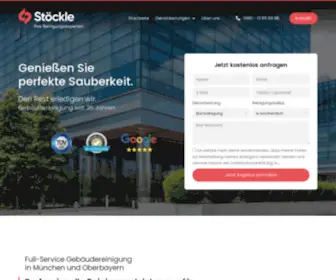 Stoeckle.de(Stöckle Facility Services) Screenshot