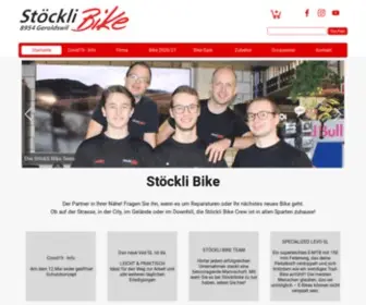 Stoecklibike.ch(Stöckli) Screenshot