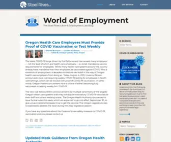 Stoelrivesworldofemployment.com(Labor & Employment Law Blog) Screenshot