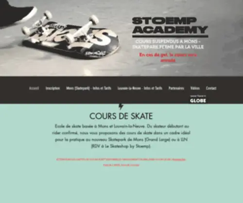 Stoempacademy.com(Accueil) Screenshot