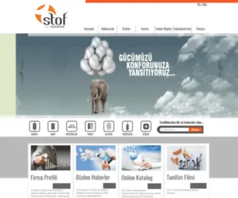 Stof.com.tr(Stof Asansör Makine Danışmanlık San) Screenshot