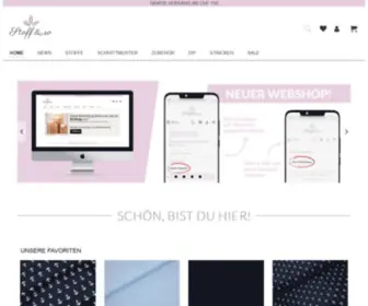 Stoff-UND-SO.ch(Stoffe, Schnittmuster und alles zum Nähen kaufen) Screenshot