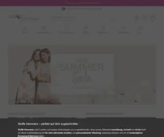 Stoffe-Community.de(Stoffe Hemmers) Screenshot