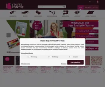 Stoffekontor.de(Ihr Online) Screenshot