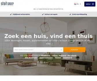 Stoit.nl(Appartementen en villa's huren) Screenshot