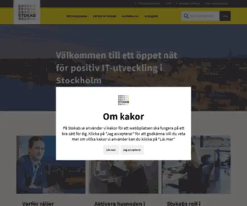 Stokab.se(Stadsnät) Screenshot